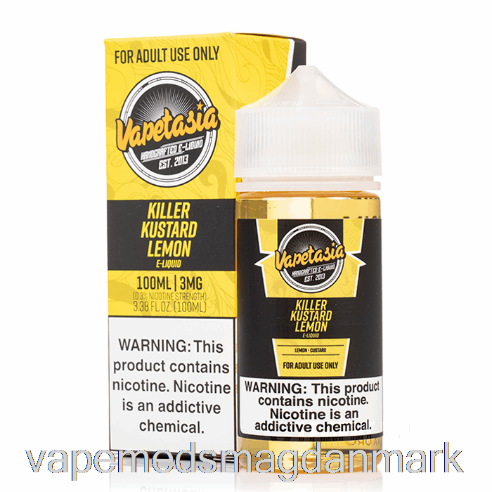 Vape Juice Killer Kustard Citron - Vapetasia - 100ml 3mg